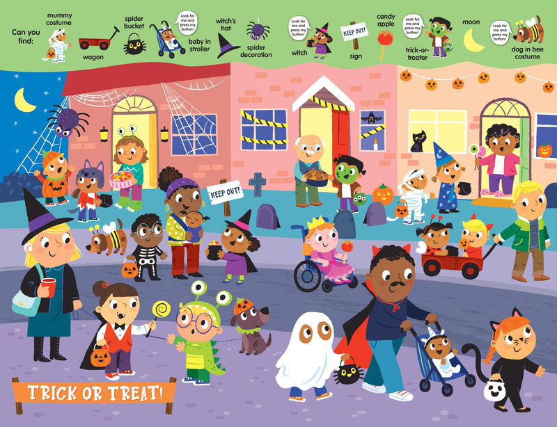 Search & Find: Halloween (30-Button Sound Book)-4