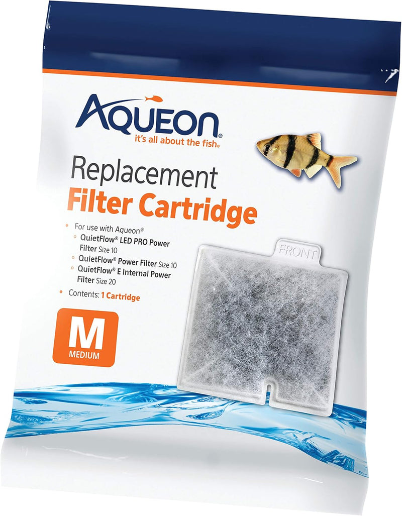 Aqueon Replacement Aquarium Filter Cartridges Medium 1pk-1