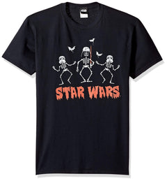 STAR WARS Licensed Halloween Creep Wars Men's Tee, Black, Large-1