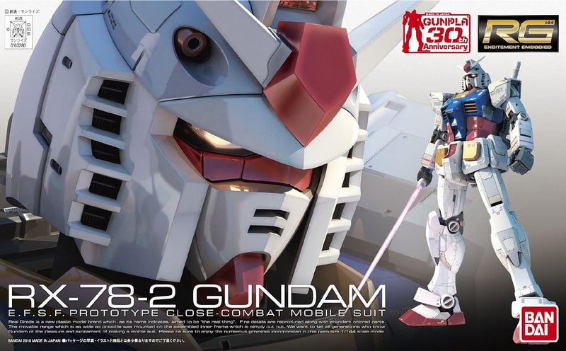 Bandai RG #01 1/144 RX-78-2 Gundam-2
