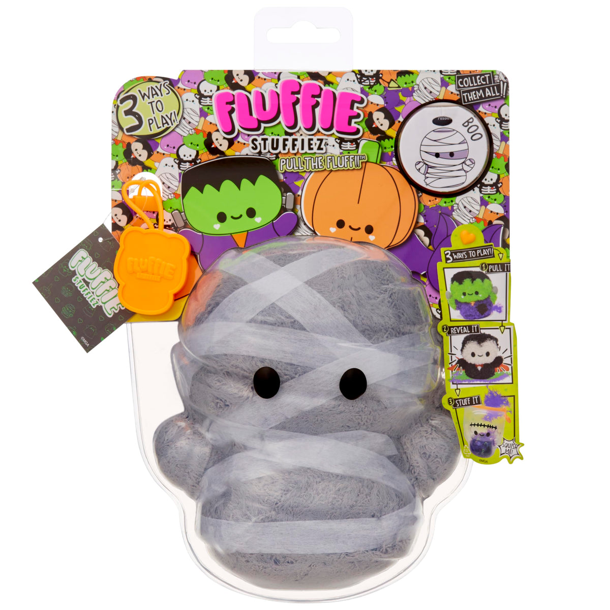 Fluffie Stuffiez Small Plush - Halloween Mummy-2