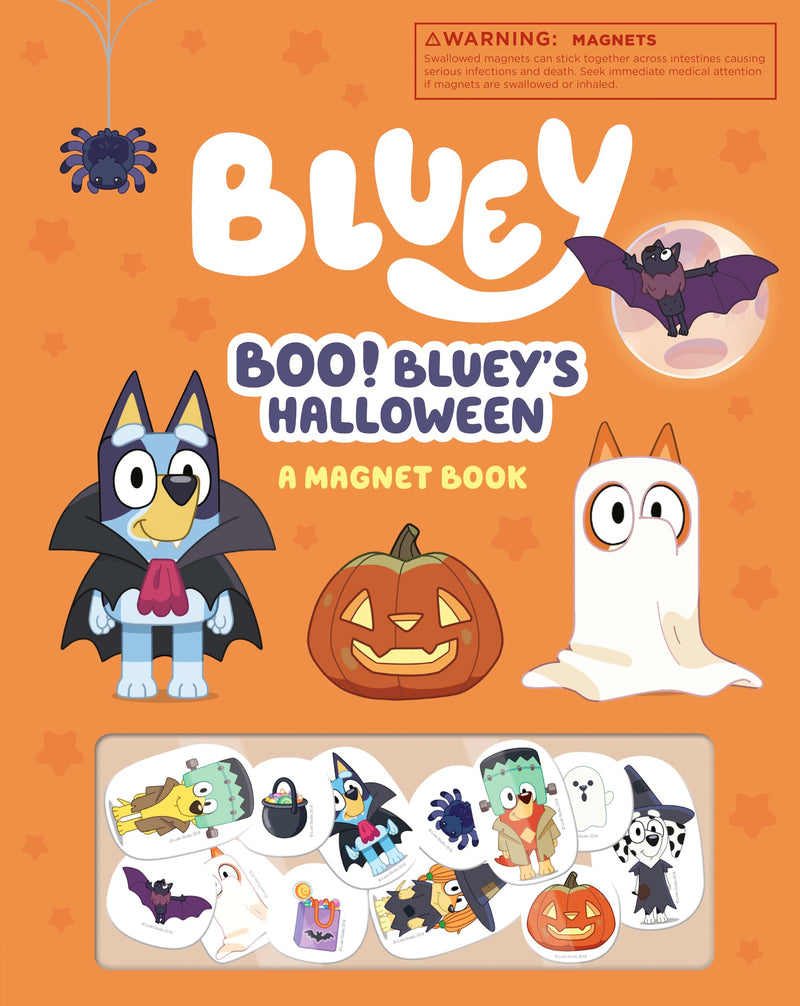 Boo! Bluey's Halloween: A Magnet Book-1