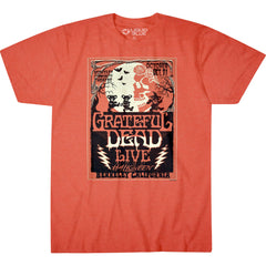 Liquid Blue Grateful Dead Berkeley Moon Live Halloween Ss Tee, Orange, X-Large-2