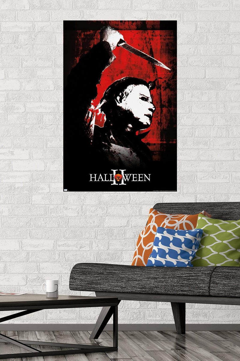 Halloween II - Red Wall Poster-2