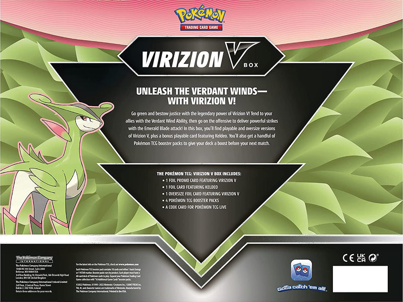 Pokémon TCG - Sword & Shield - Virizion V Collection Box-4