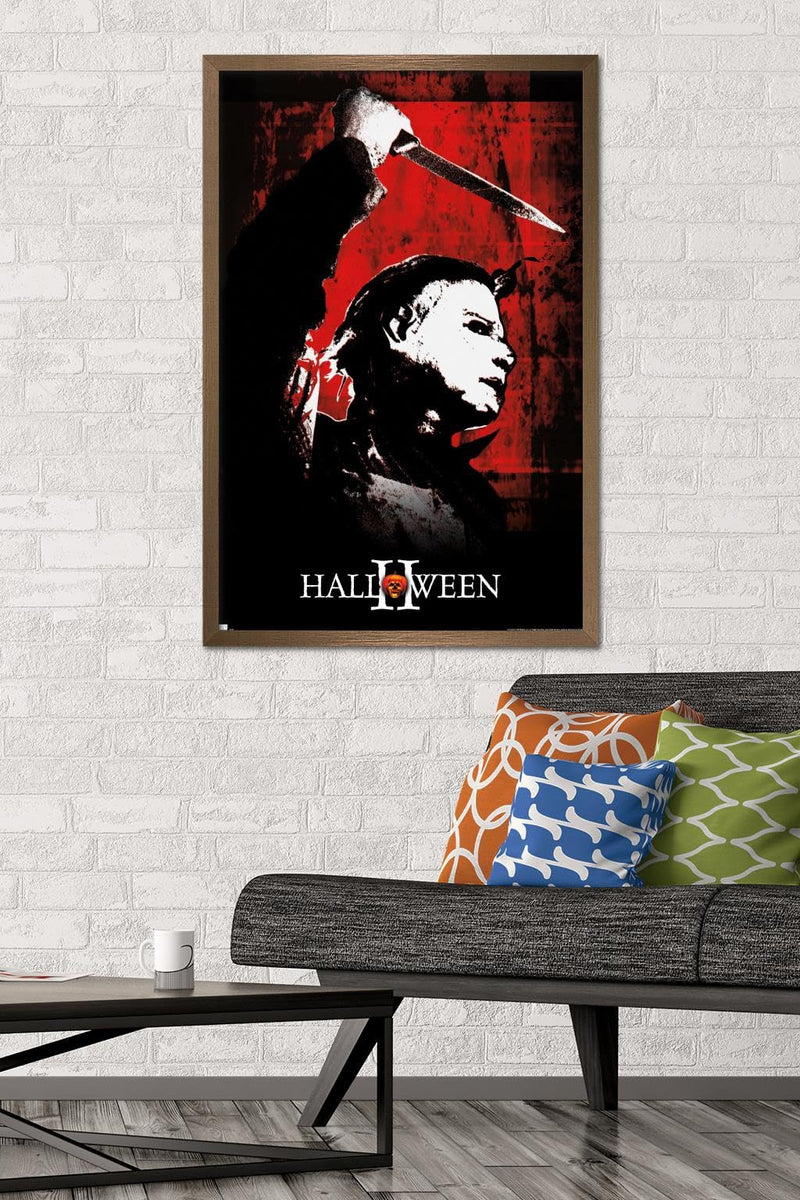 Halloween II - Red Wall Poster-2