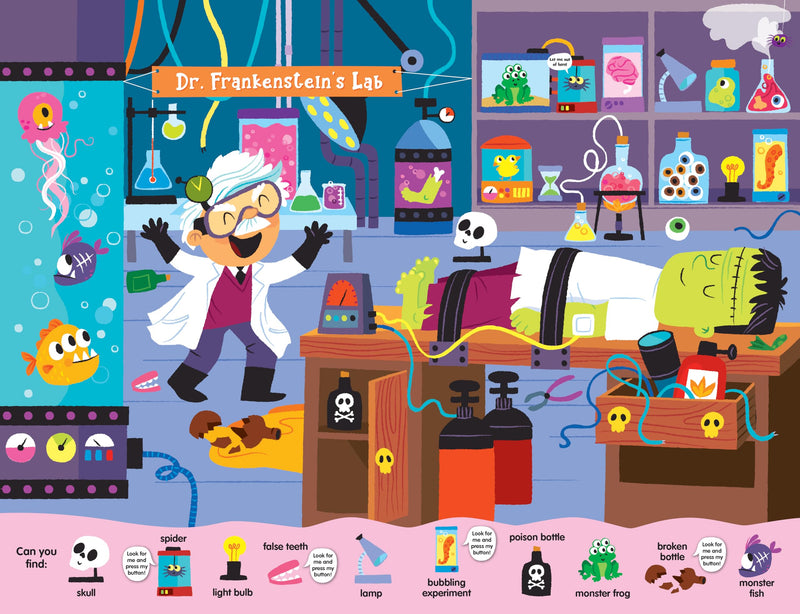 Search & Find: Halloween (30-Button Sound Book)-6