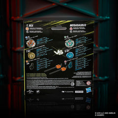 (Hasbro) Beyblade X - Jurassic World T. Rex vs. Mosasaurus Multipack-2