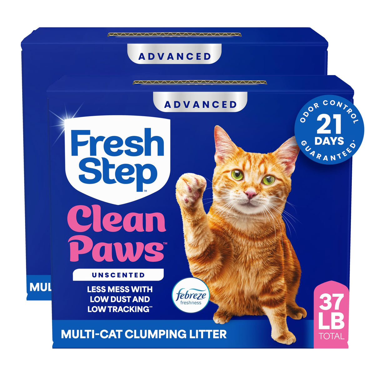 Fresh Step Advanced Clean Paws Multi Cat 18.5lb