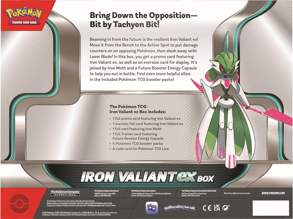 Pokémon TCG - Scarlet & Violet - Iron Valiant ex Box-3