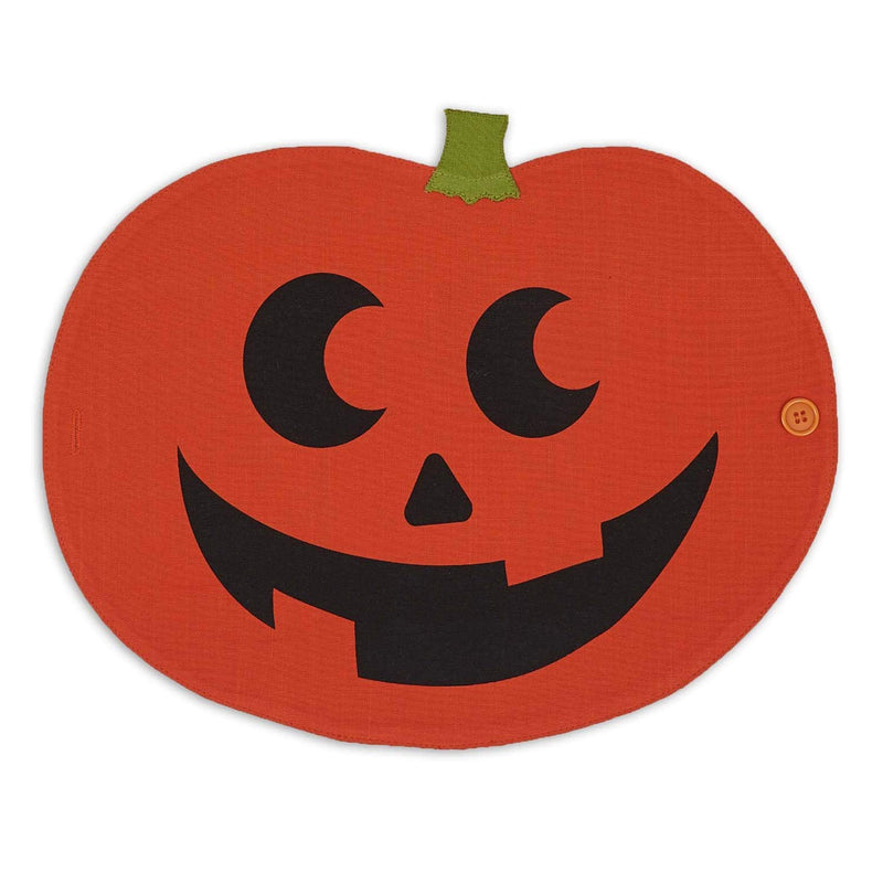 DII Jack O' Lantern Halloween Placemat Table Runner (Set of 4)-3