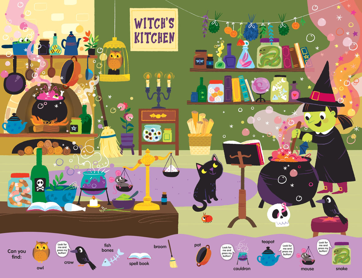 Search & Find: Halloween (30-Button Sound Book)-5