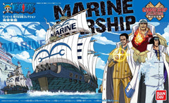 One Piece Grand Ship Collection  MARINE WARSHIP Model Kit-1