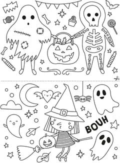 Dessiner sur les vitres - Halloween-3