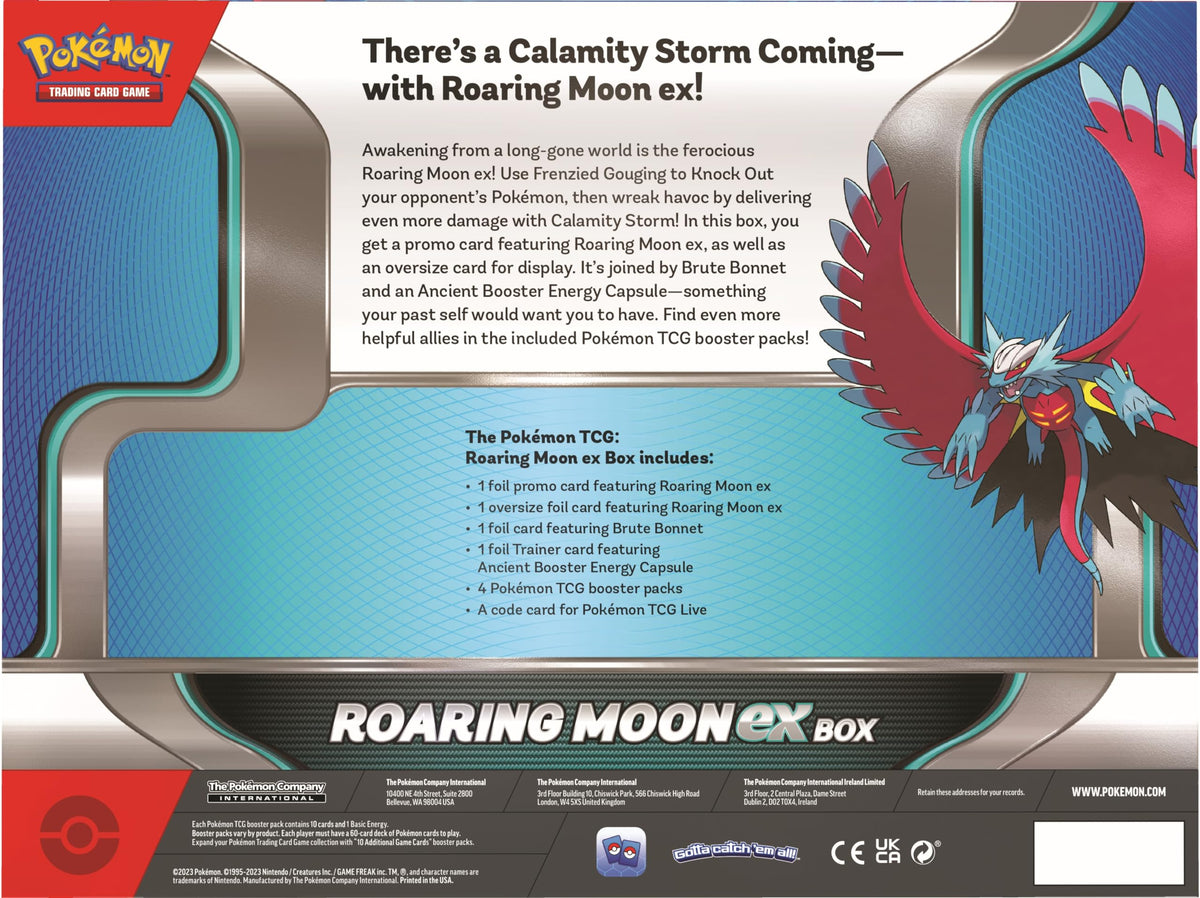 Pokémon TCG - Scarlet & Violet - Roaring Moon ex Box-3
