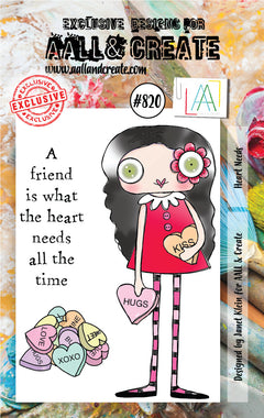 AALL and Create Stamp Set - 820 - Heart Needs-1