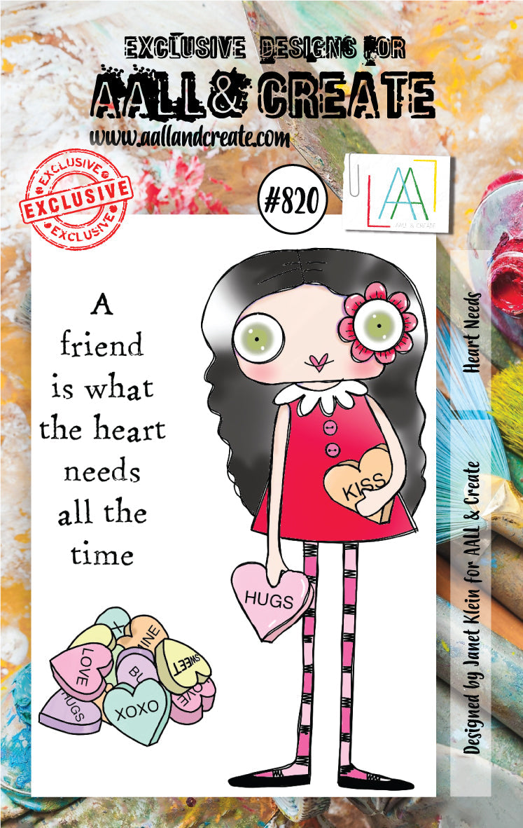 AALL and Create Stamp Set - 820 - Heart Needs-1