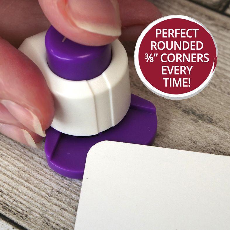 Premier Craft Tools - Corner Rounder Mini Punch - 3/8"-5