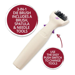 Premier Craft Tools - 3-in-1 Die Brush-8