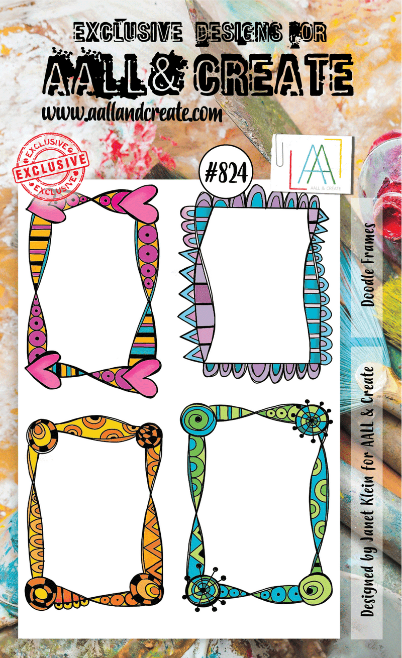 AALL and Create Stamp Set - 824 - Doodle Frame-1