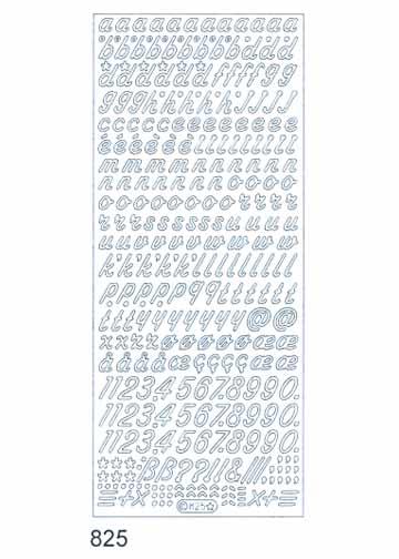 Deco Stickers - Alphabet-1