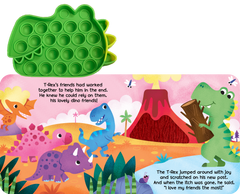 Little Hippo Books - Little T-Rex - Your Sensory Fidget Friend - Ages 1+-7