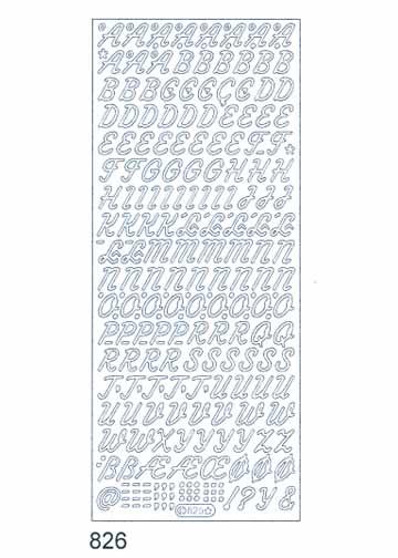 Deco Stickers - Capital Letters-1