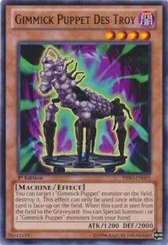 Gimmick Puppet Des Troy (PRIO-EN095) - Primal Origin 1st Edition-1