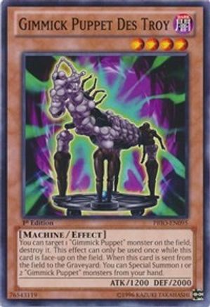 Gimmick Puppet Des Troy (PRIO-EN095) - Primal Origin 1st Edition-1