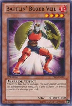 Battlin' Boxer Veil (PRIO-EN009) - Primal Origin 1st Edition-1