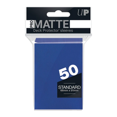 PRO-Matte Standard Deck Protector Sleeves (Blue)-1