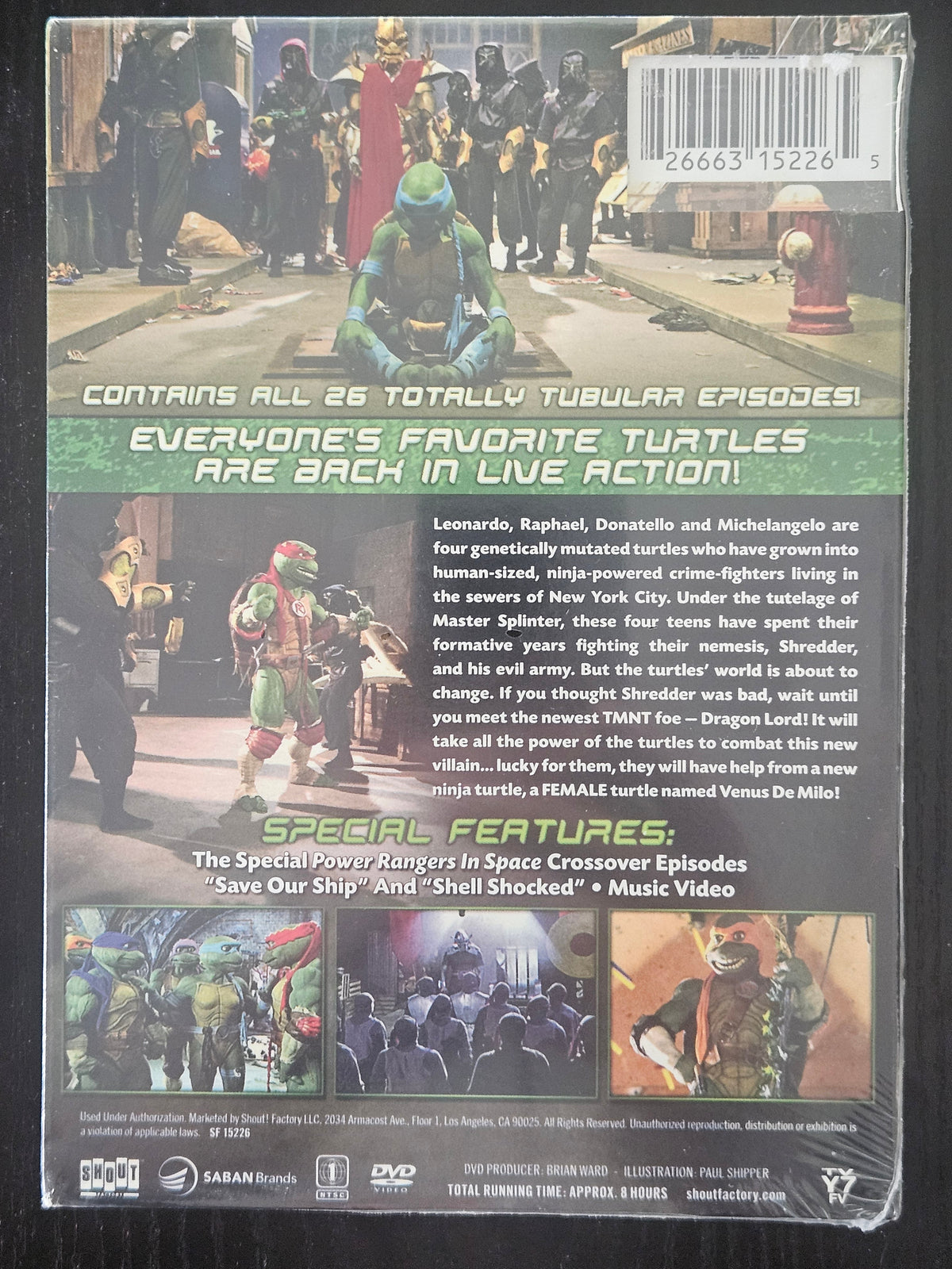 PV - Ninja Turtles: The Next Mutation - The Complete Series (DVD) (English)