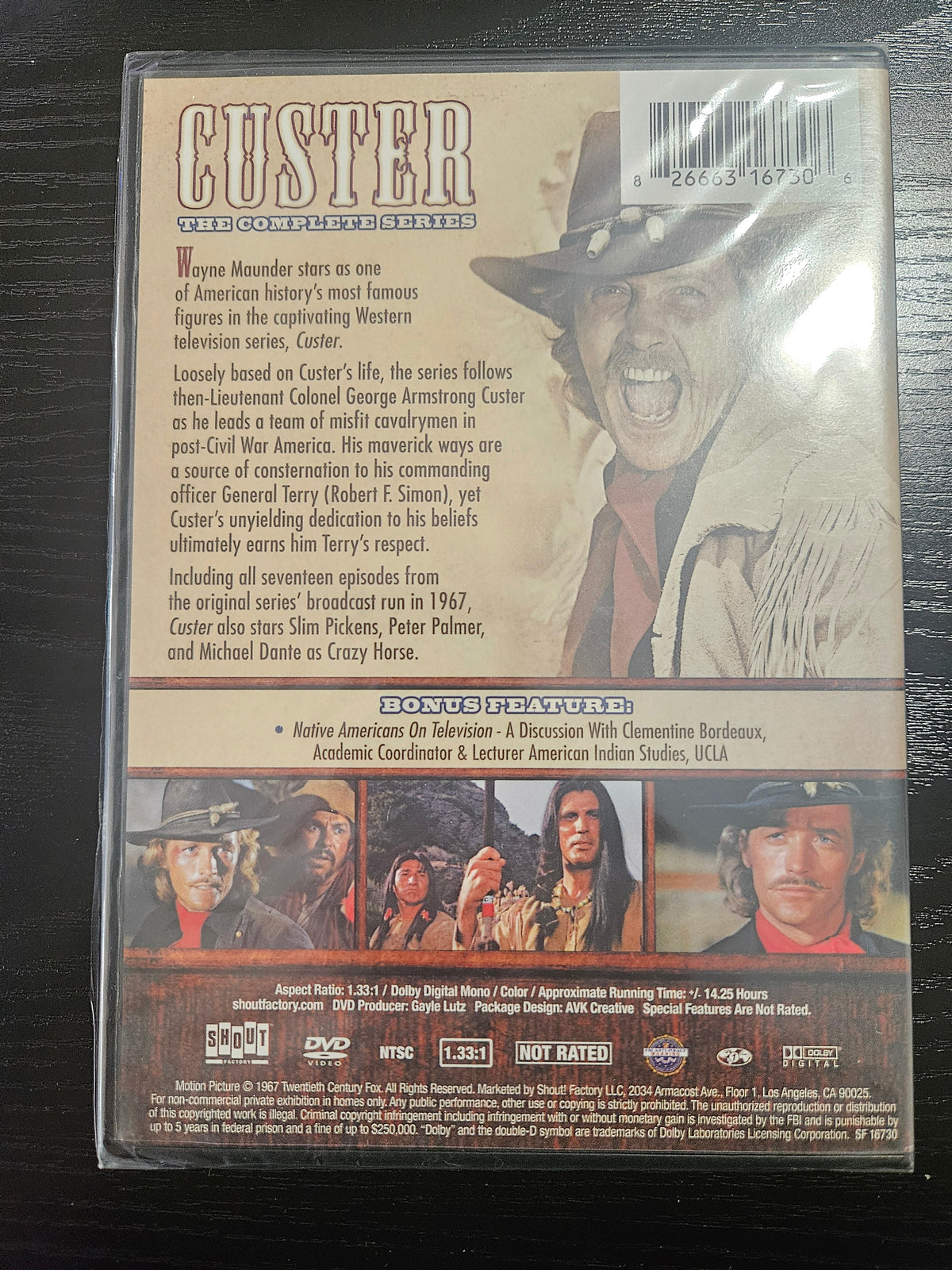 Custer - The Complete Series DVD (English) (2016)