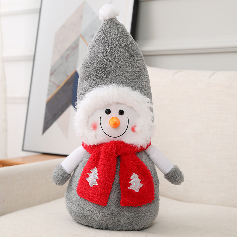 Christmas Snowman Plush Toy Holiday Gift-4