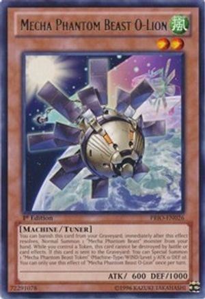 Mecha Phantom Beast O-Lion (PRIO-EN026) - Primal Origin 1st Edition-1