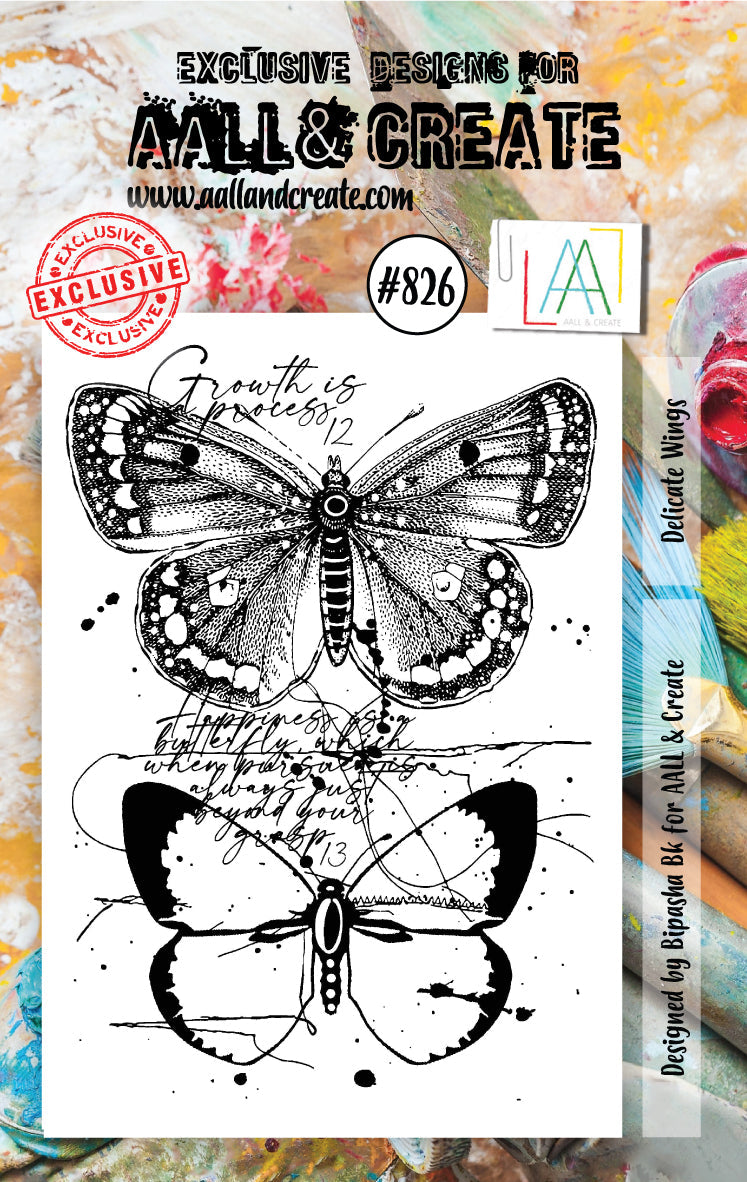 AALL and Create Stamp Set - 826 -Delicate Wings-1