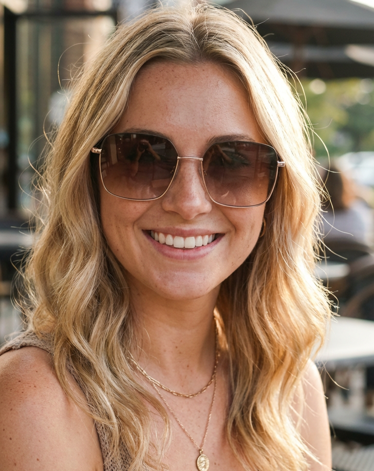 Boléro Celesta — Oversized Square Polarized Sunglasses-18