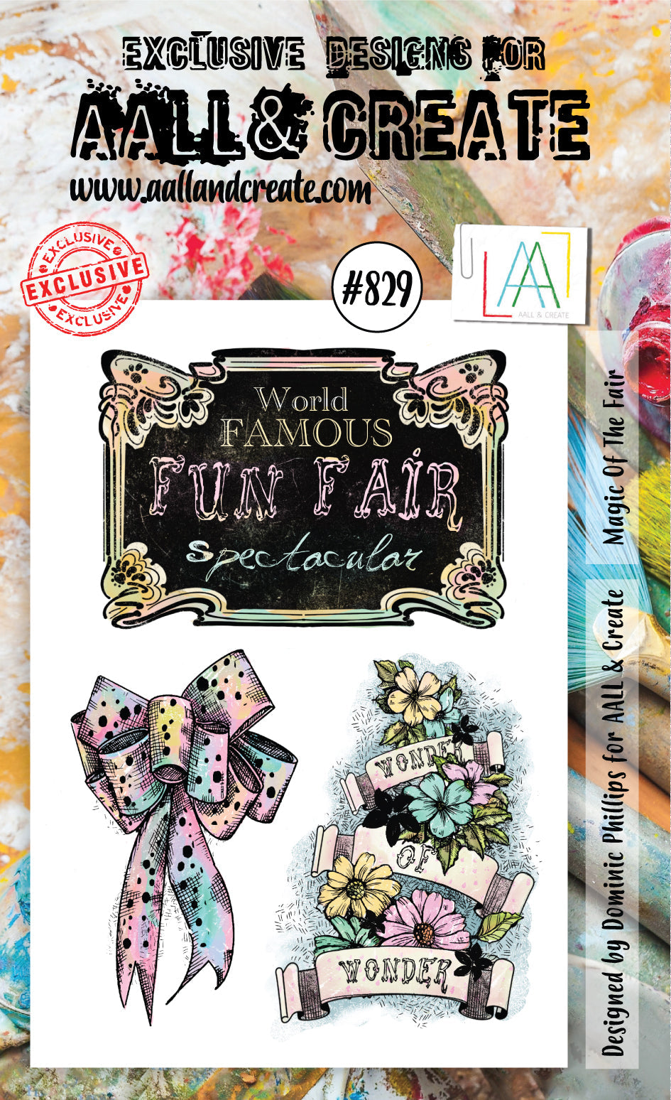 AALL and Create Stamp Set - 829 - Magic Of the Fair-1