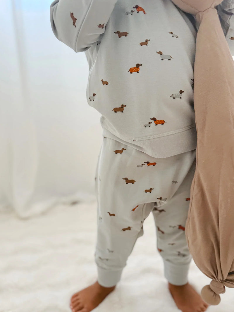 Fleece Sweatsuit | Woof | Gunamuna-1