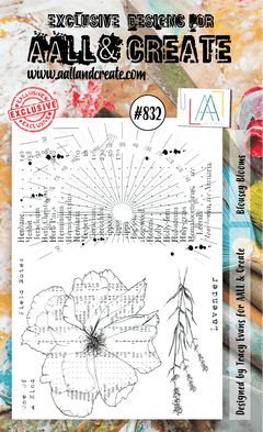 AALL and Create Stamp Set - 832 - Blousey Blooms-1