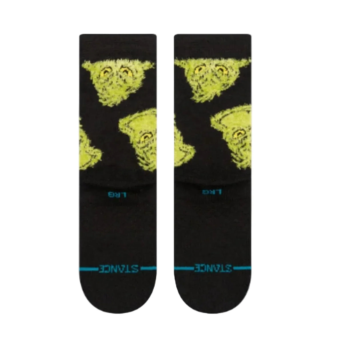Stance x The Grinch 'Mean One' Socks - Black (KIDS)-2