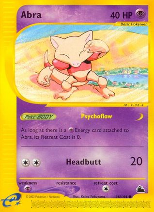 Abra/144 - Skyridge Reverse Holofoil-1
