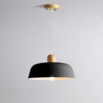 Nordic Wood Pendant Light-1