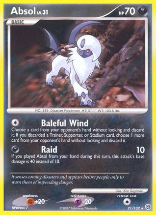 Absol 21/132 - Secret Wonders-1