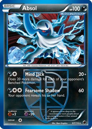 Absol (Team Plasma)/116 - Plasma Freeze Holofoil-1