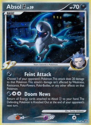 Absol G/147 - Supreme Victors Holofoil-1