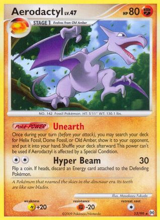 Aerodactyl 13/99 - Arceus-1