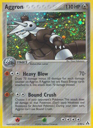 Aggron/92 - Legend Maker Holofoil-1