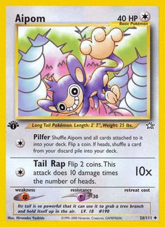 Aipom 26/111 - Neo Genesis Unlimited-1