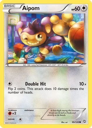 Aipom 99/124 - Dragons Exalted-1